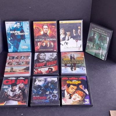 Movies on DVD The Bourne Ultimatum, On the Road, Turf war, Matrix and other great titles!