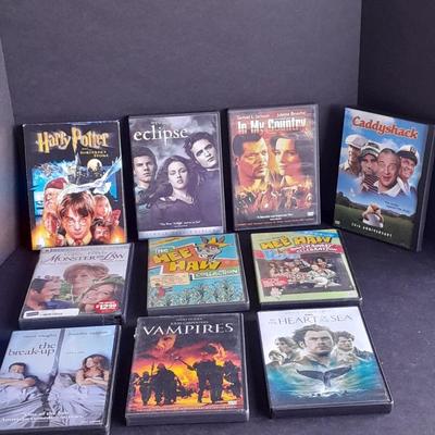 Movies on DVD Harry Potter, Caddy Shack, Vampires, The Break-up, Hee Haw and other great movies !