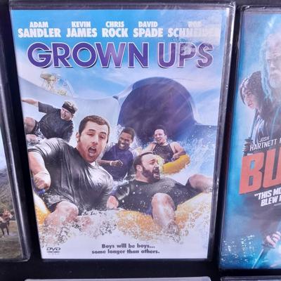 Movies on DVD Family Adventure collection, Grown Ups, A Christmas Story, Night before Christmas and more