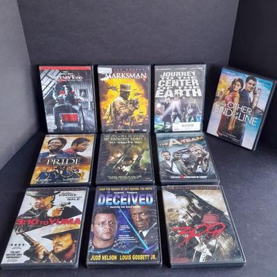 DVD Movies Deceived, Pride, Marksman, The other end of the Line, and other great movies too!