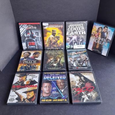 DVD Movies Deceived, Pride, Marksman, The other end of the Line, and other great movies too!