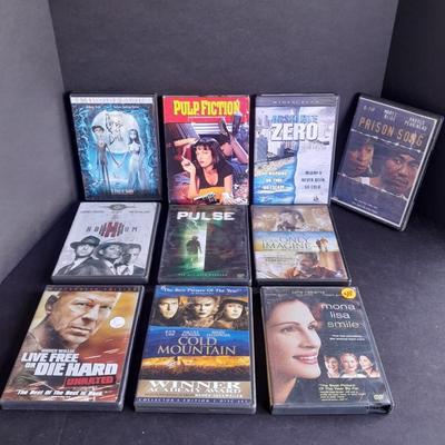 More Great DVD Movies, Pulp Fiction, Live free Die Hard, Cold Mountain, and other great Movies!