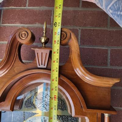 Vintage The " SENATOR" Grandfather Clock an Original Daneker Hall Clock Fallston Maryland