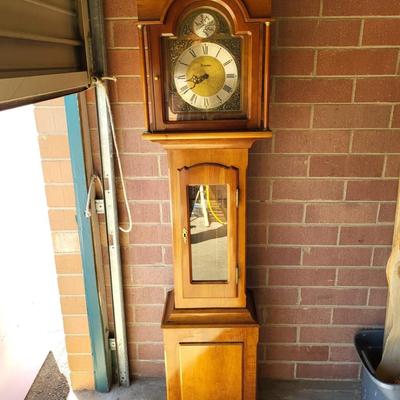 Vintage The " SENATOR" Grandfather Clock an Original Daneker Hall Clock Fallston Maryland