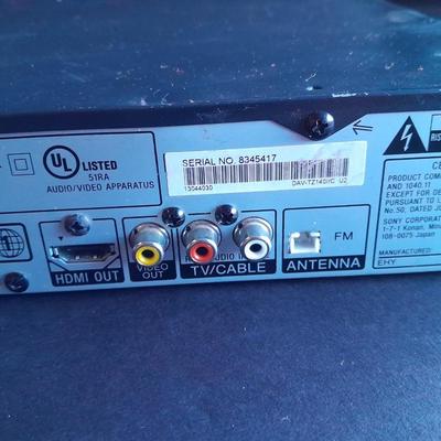 Sony DVD Receiver Model HBD-TZ140