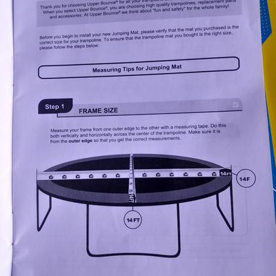 Brand new Mat and Springs for 14-foot Trampoline