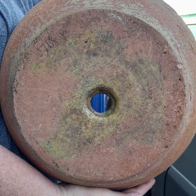 Large 15" wide Terracotta Plant pot with Handles Holds a 13" plant