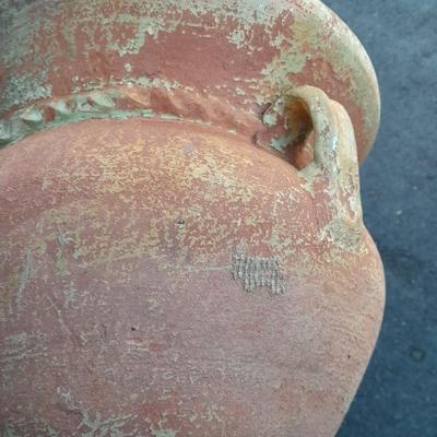 Large 15" wide Terracotta Plant pot with Handles Holds a 13" plant