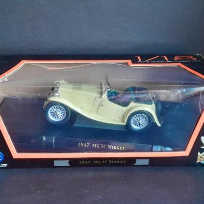Road Signature Collection 1/18 scale 1947 MG TC Midget Die Cast car