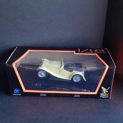 Road Signature Collection 1/18 scale 1947 MG TC Midget Die Cast car