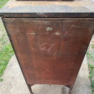 Vintage Sheet Music Cabinet