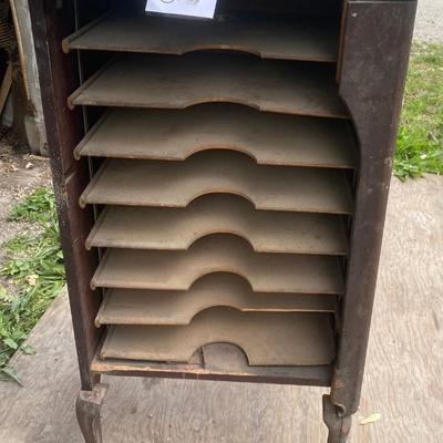 Vintage Sheet Music Cabinet