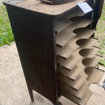Vintage Sheet Music Cabinet
