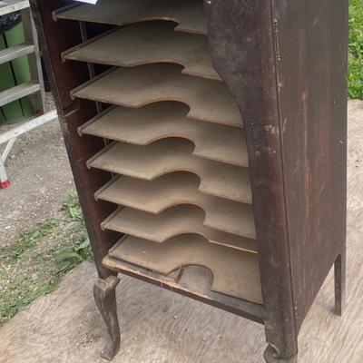 Vintage Sheet Music Cabinet