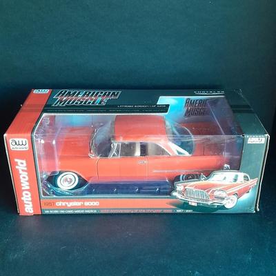 American Muscle Auto World 1:18 scale die cast replica 1957 Chrysler 300C