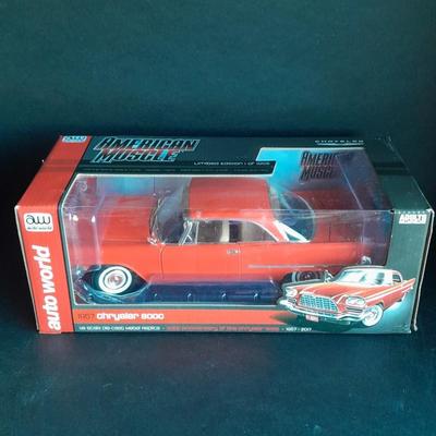 American Muscle Auto World 1:18 scale die cast replica 1957 Chrysler 300C