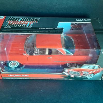 American Muscle Auto World 1:18 scale die cast replica 1957 Chrysler 300C