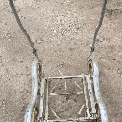 Vintage Buggy Frame with Basket