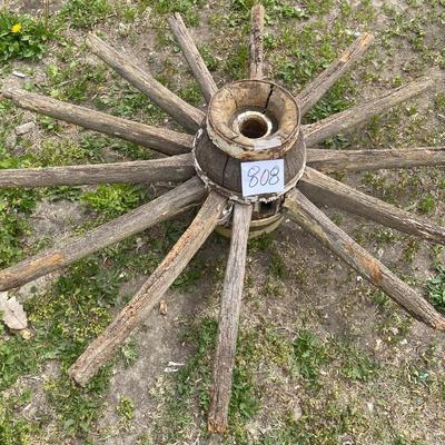 Vintage Wagon Wheel Parts