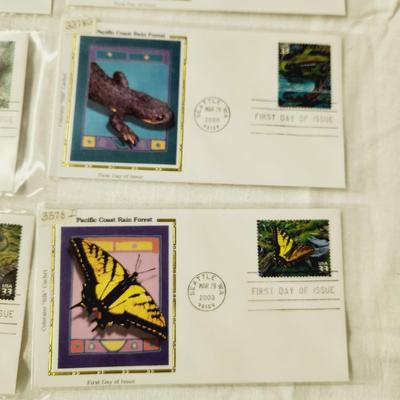 10 - FIRST DAY STAMPS - 2000 PACIFIC COAST RAIN FOREST