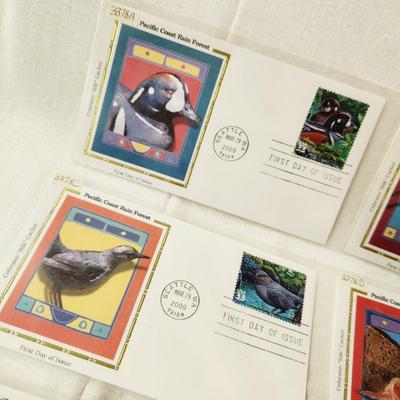 10 - FIRST DAY STAMPS - 2000 PACIFIC COAST RAIN FOREST