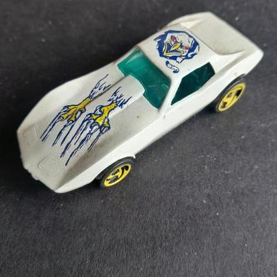 Five collectible Hot Wheel cars