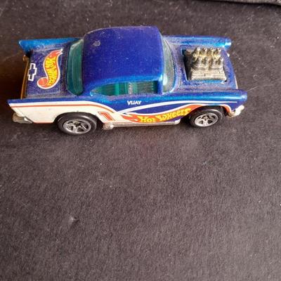 Five collectible Hot Wheel cars