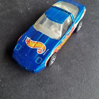 Five collectible Hot Wheel cars