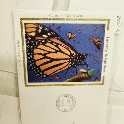 6 - FIRST DAY STAMPS - 1999 INSECTS & SPIDERS #1