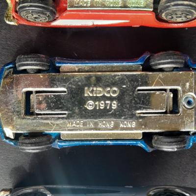 1970's Kidco Die Cast Collectible Cars