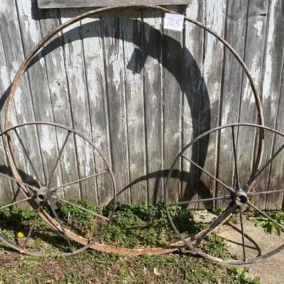 Vintage Wagon Wheels