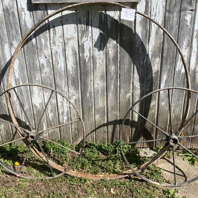 Vintage Wagon Wheels