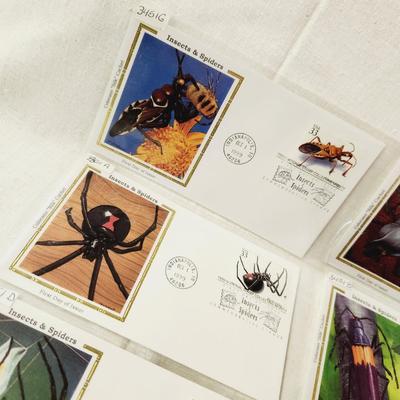 7 - FIRST DAY STAMPS - 1999 INSECTS & SPIDERS #2