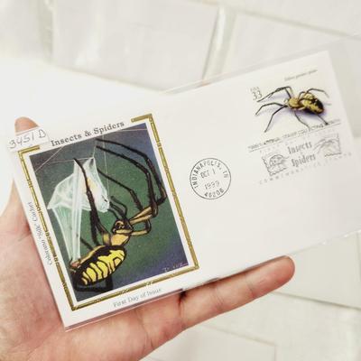 7 - FIRST DAY STAMPS - 1999 INSECTS & SPIDERS #2