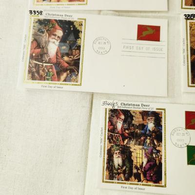 7 - FIRST DAY STAMPS - 1999 CHRISTMAS DEER
