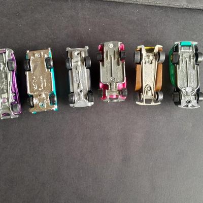 Five Hot wheel Cars