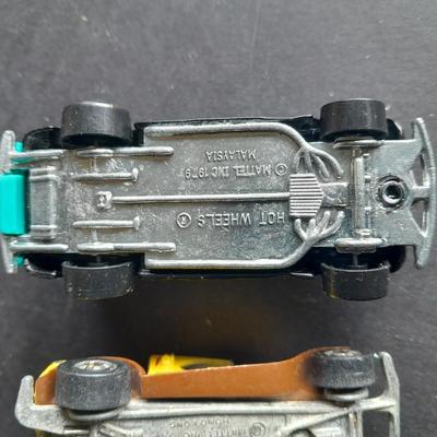 Five Hot wheel Cars