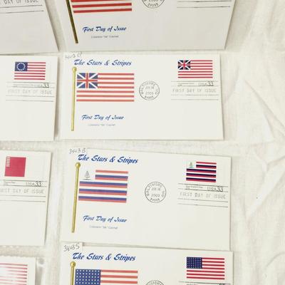 10 - FIRST DAY STAMP - 2000 THE STARS & STRIPES #1