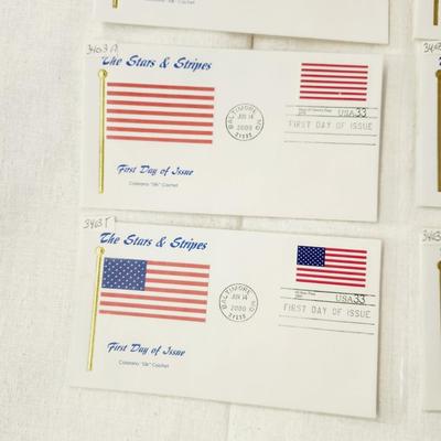 10 - FIRST DAY STAMP - 2000 THE STARS & STRIPES #1