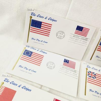 10 - FIRST DAY STAMP - 2000 THE STARS & STRIPES #1
