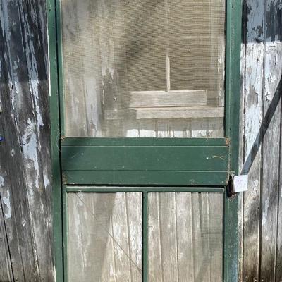 Vintage Screen Door