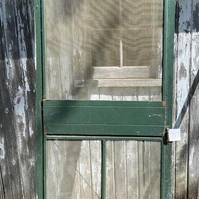 Vintage Screen Door