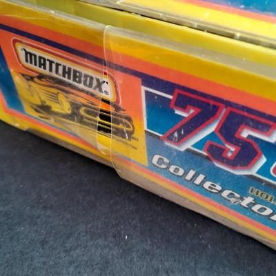 1996 Matchbox Cars 75 Collection Collector's Carry Case and trays with Play City