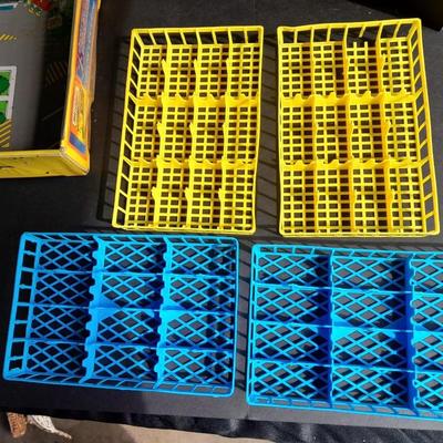 1996 Matchbox Cars 75 Collection Collector's Carry Case and trays with Play City