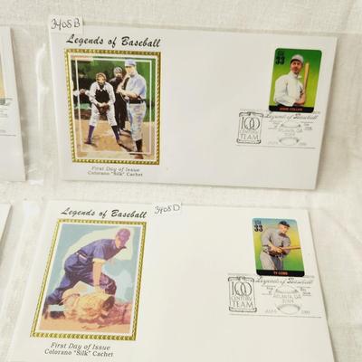 10 - FIRST DAY STAMPS - 2000 LEGEND OF BASEBALL #2