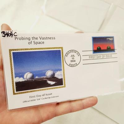6 - FIRST DAY STAMPS - 2000 PROBING THE VASTNESS OF SPACE