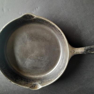 Number 8 Cast Iron Skillet Wegner Ware Unmarked