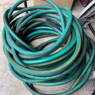 Hose Reel with 2 Garden Hoses