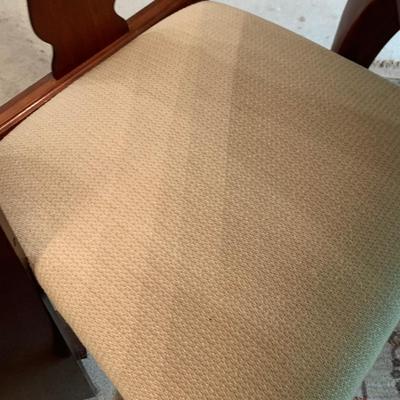 Dining Table, 4 Chairs, 2 Accent Chairs, Leaf & Pads