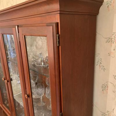 Cresent Furniture Co. Light Up China Cabinet